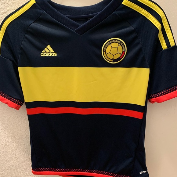 Youth M adidas Colombia Soccer Jersey Youth M adidas Colombia Soccer Jersey